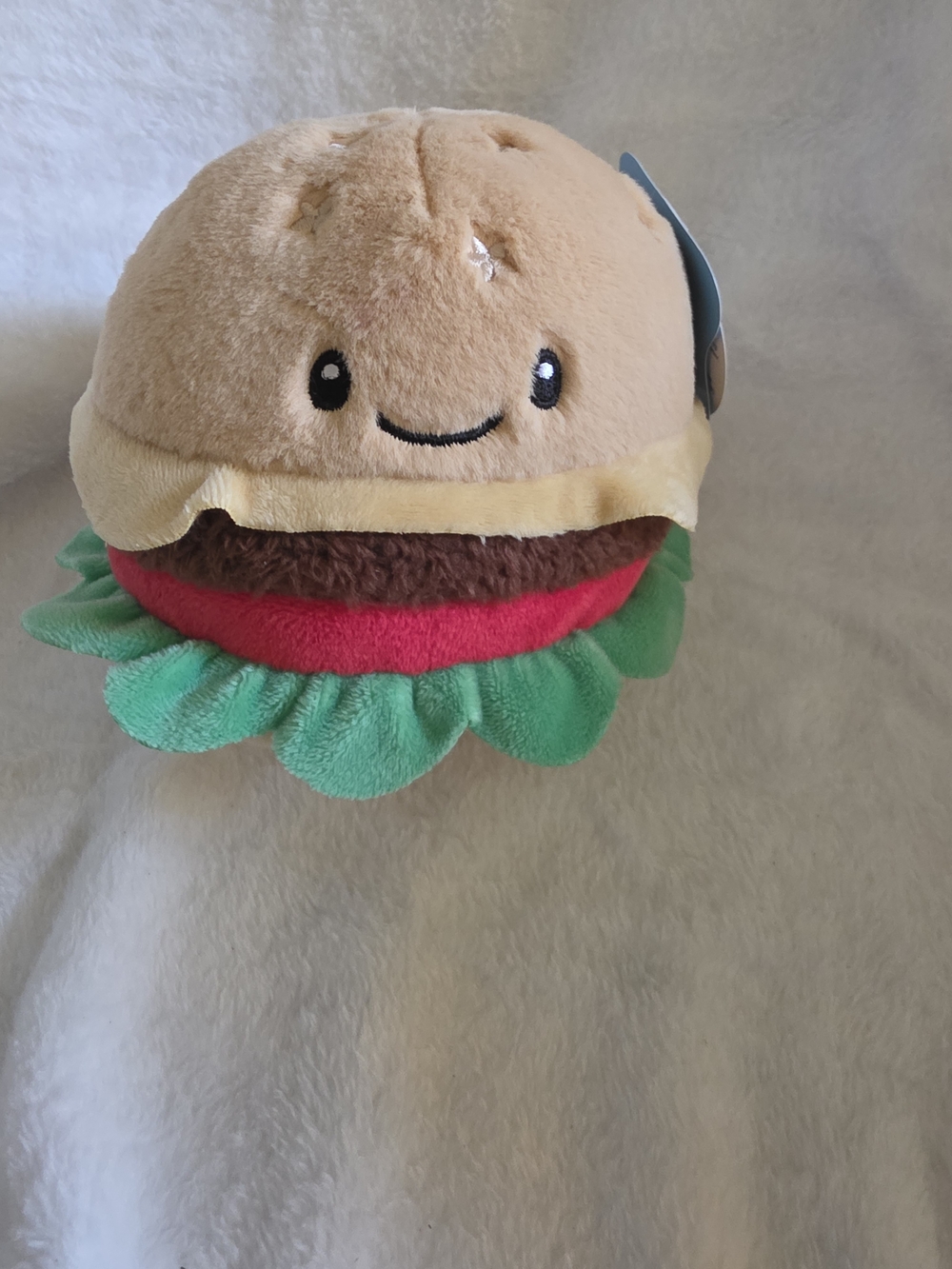 Target Gigglescape 5" Cheeseburger Plush Toy NWT Stuffed Food Small Cute 2025